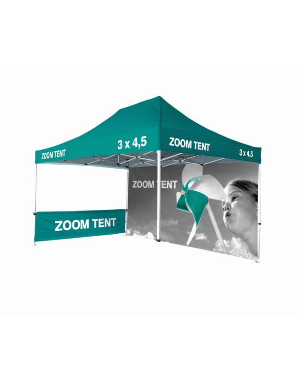 Tents for outdoor events 3x4.5m with print