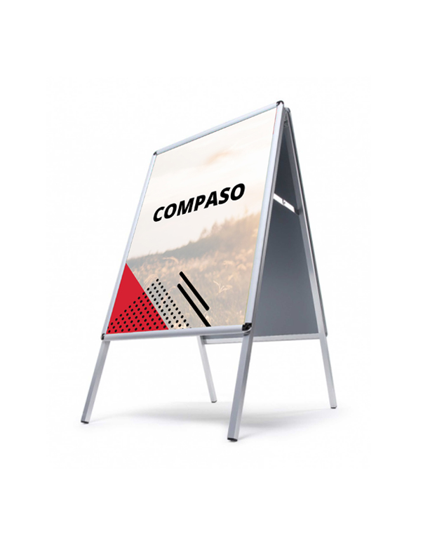 Advertising stand Compasso