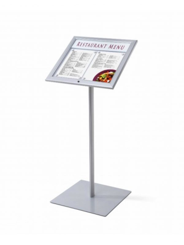 LED information menu stand