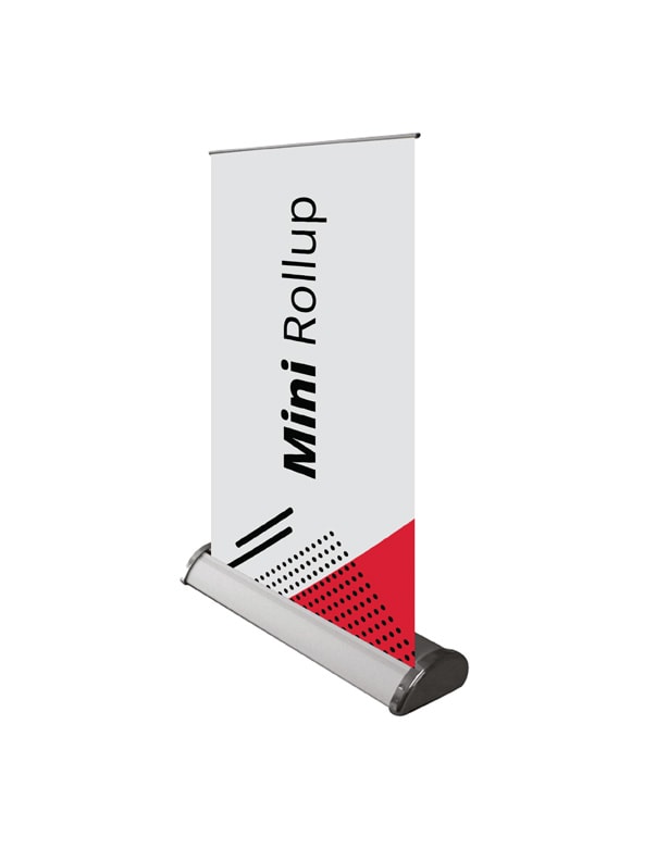Рекламный стенд Mini RollUp с печатью