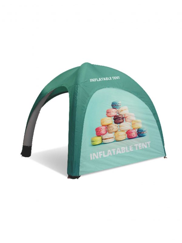 Inflatable tent for outdoor events