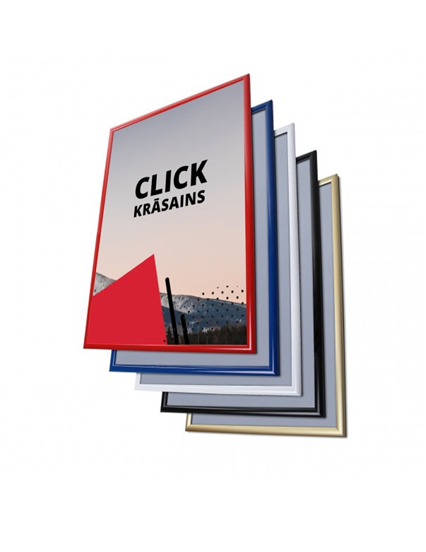 Красочная рамка для плаката CLICK
