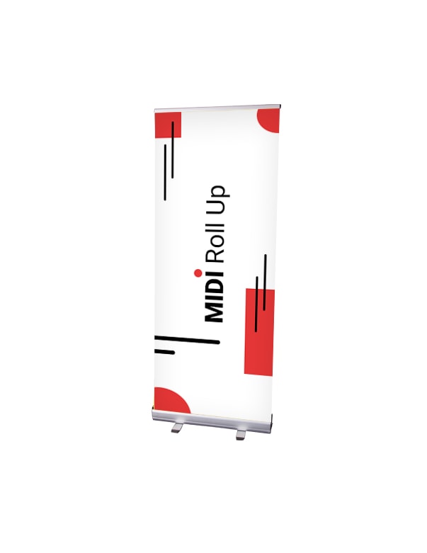 Рекламный стенд Midi RollUp с печатью