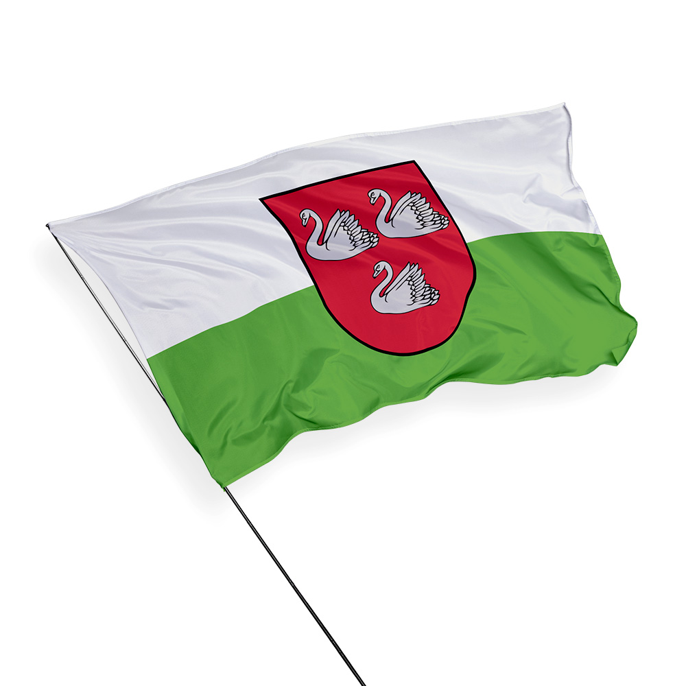 Gulbenes novada karogs