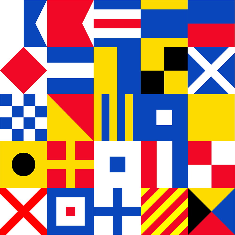 Международные сигнальные флаги ICS